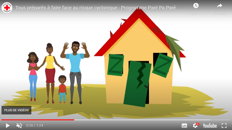 Tous préparés à faire face au risque cyclonique – Programme Paré Pa Paré