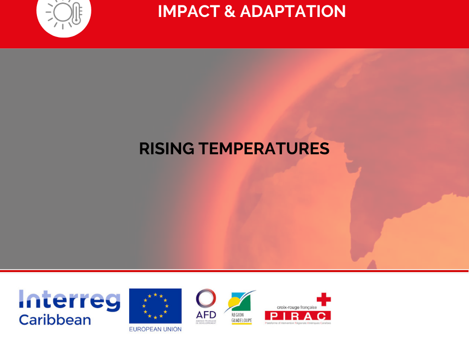 Changement climatique : hausse des températures