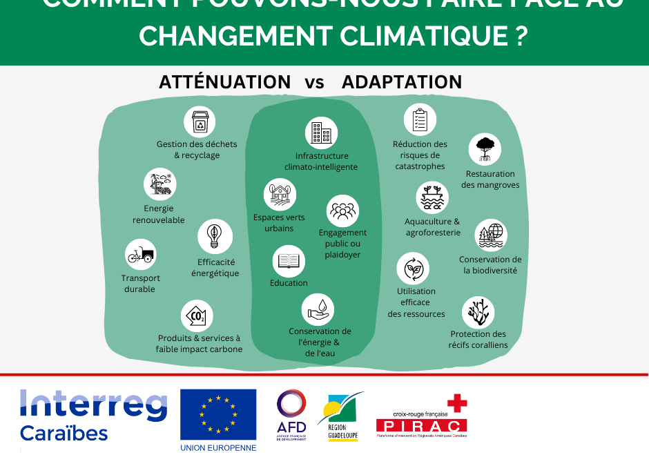 Changement climatique : adaptation et atténuation