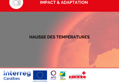 Changement climatique : hausse des températures