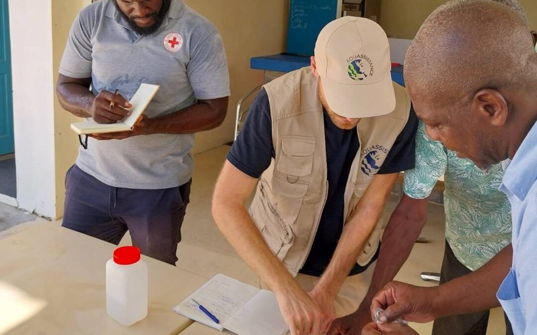 Seawater desalination in emergencies: several actors trained from November 13th to 16th 2023 in Saint-Vincent and the Grenadines